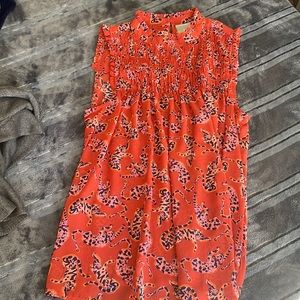Animal print top